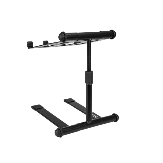 OMNITRONIC SLR-X2 Supporto Flessibile per Laptop con Borsa - Altezza Regolabile e Design Aperto