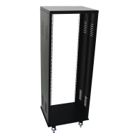 ROADINGER Rack in Acciaio Verniciato a Polvere SR-19, 30U - Struttura Resistente per Installazioni Fisse