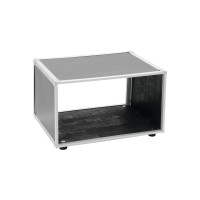 ROADINGER Rack Studio 4HU per Effetti con Telaio in Alluminio e Legno Multistrato