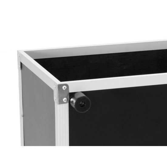 ROADINGER Rack Studio 4HU per Effetti con Telaio in Alluminio e Legno Multistrato