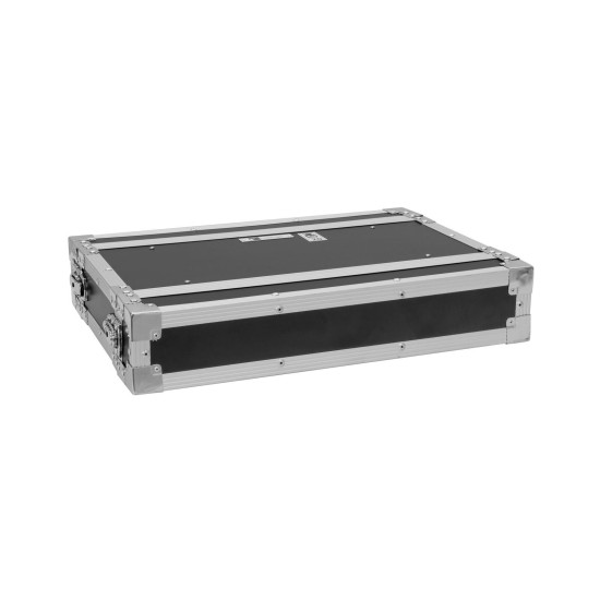 ROADINGER Rack per Effetti CO DD 1U, Nero, Profondità 24 cm - Custodia Professionale