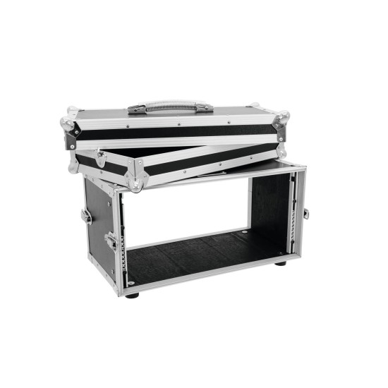 ROADINGER Rack per Effetti CO DD 5U Nero - Case Professionale con Profondità 24 cm