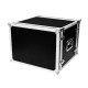 ROADINGER Rack per Effetti CO DD 8U, Profondità 38cm, Colore Nero, Alta Qualità