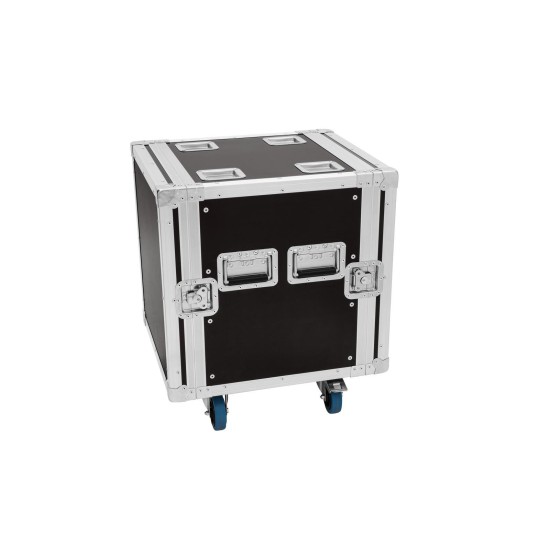 ROADINGER Rack PRO 12U con Rotelle e Struttura in Betulla, 45 cm