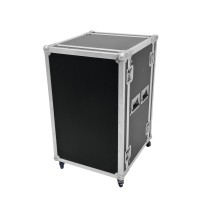 ROADINGER Rack PRO 15HU 45 cm con Rotelle - Case in Legno Multistrato con Alta Capacità di Carico