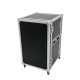 Rack PRO 20HU ROADINGER 45 cm con ruote girevoli e serrature a farfalla