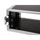 ROADINGER Rack PRO 3U 25 cm - Case Professionale in Legno Multistrato
