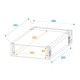 ROADINGER Rack PRO 4U 25 cm - Custodia Professionale per Attrezzature 19”