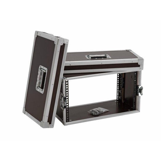 ROADINGER Rack PRO 6HU 25 cm - Custodia Professionale in Legno Multistrato
