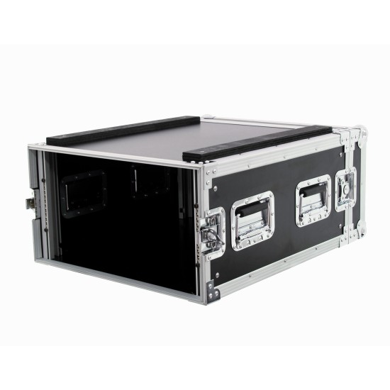 Amplificatore Rack PR-2ST 6U, 19'' Flight Case Professionale - 55cm Profondità