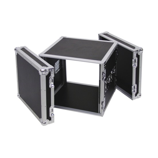 Amplificatore Rack PR-2 10U - Flight Case Professionale per Unità 19 Pollici