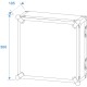 Amplificatore Rack PR-2 10U - Flight Case Professionale per Unità 19 Pollici