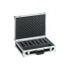 Custodia Professionale per 7 Microfoni - Nero, Flight Case Sicuro