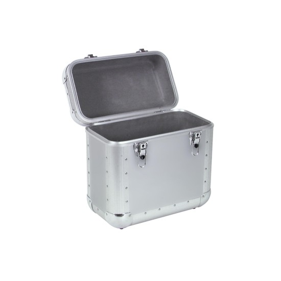 Custodia per Dischi LP in Alluminio - Capacità 50 LP, Finitura Premium