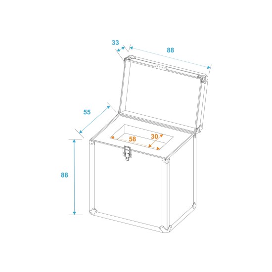 Elegante Portasigarette Nero - Alta Qualità e Design Raffinato