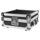 Flight Case Professionale per CD - 3 Scomparti, Colore Nero
