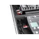 ROADINGER Console universale DIGI-1 Nero per DJ: Custodia per 2 CD e 1 Mixer