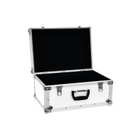ROADINGER Flightcase Universale Pro 52x36x29 cm Bianco - Custodia Professionale per Attrezzature