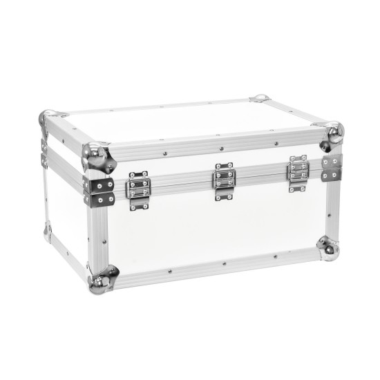 ROADINGER Flightcase Universale Pro 52x36x29 cm Bianco - Custodia Professionale per Attrezzature