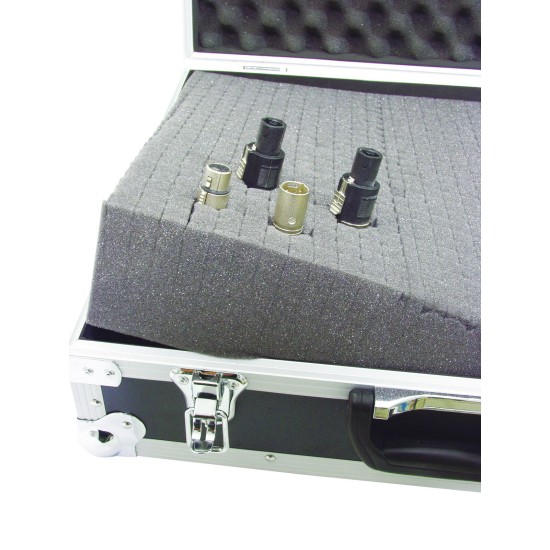 ROADINGER Custodia Universale FOAM GR-1 Nera - Valigia Protettiva con Schiuma Pickfoam