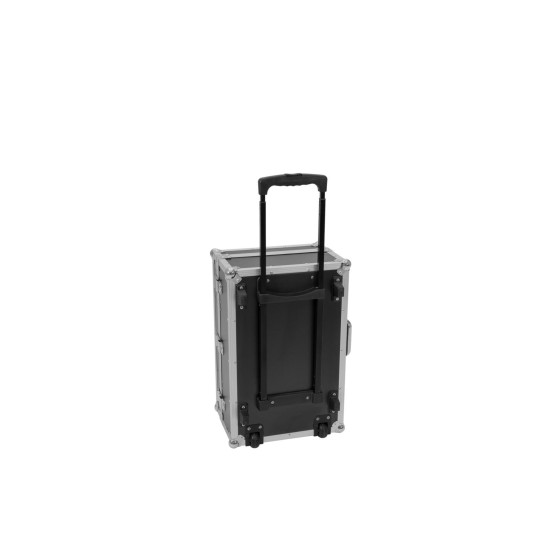 ROADINGER Custodia Universale G-2 con Trolley e Pareti Divisorie - Valigia Nera in Legno Multistrato