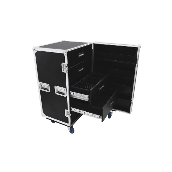 ROADINGER Custodia Universale con Cassetti e Ruote Girevoli - Ideale per Attrezzature Tecniche