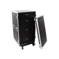 ROADINGER Custodia Universale con Cassetti e Ruote Girevoli - Protezione Affidabile