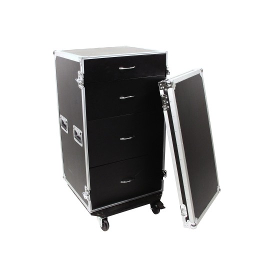 ROADINGER Custodia Universale con Cassetti e Ruote Girevoli - Protezione Affidabile