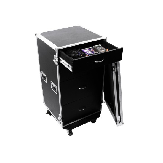 ROADINGER Custodia Universale con Cassetti e Ruote Girevoli - Protezione Affidabile