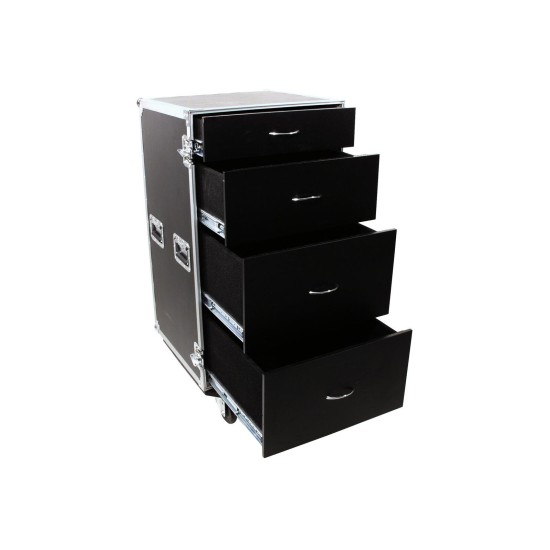 ROADINGER Custodia Universale con Cassetti e Ruote Girevoli - Protezione Affidabile