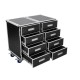 ROADINGER Custodia Universale con 8 Cassetti e Ruote Girevoli - Double Drawer DD-2
