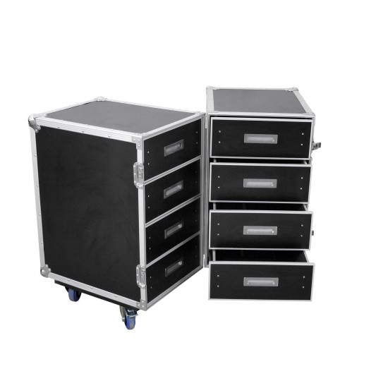 ROADINGER Custodia Universale con 8 Cassetti e Ruote Girevoli - Double Drawer DD-2