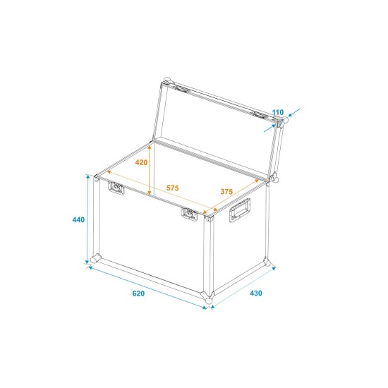ROADINGER Custodia Universale UC-645 per Trasporto Casse - Alta Qualità e Protezione