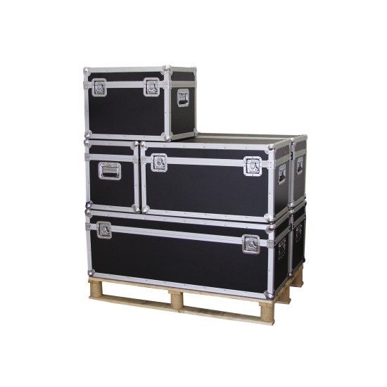 Custodia Universale 60x40 cm - Flight Case Professionale in Legno Multiplex