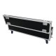 ROADINGER Universal Case Pro con Ruote 140x30x30cm - Valigia Professionale in Legno Multistrato