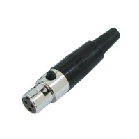 OMNITRONIC Mini Presa XLR 3 Poli per Assemblaggio Cavi