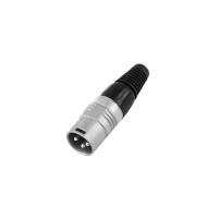 Connettore XLR 3 Poli HICON HI-X3CM per Cavi Audio Professionali