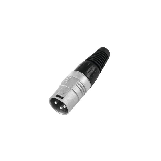 Connettore XLR 3 Poli HICON HI-X3CM per Cavi Audio Professionali