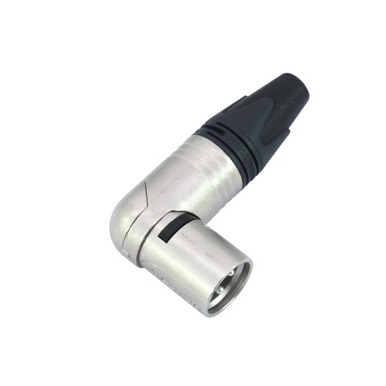 NEUTRIK Connettore XLR 3 Poli NC3MRX Angolato per Cavi Audio Professionali