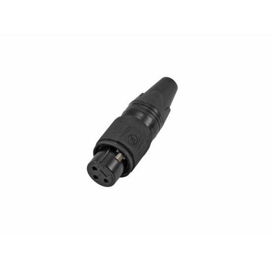 OMNITRONIC Presa XLR 3 Poli IP per Cavi - Connettore Professionale