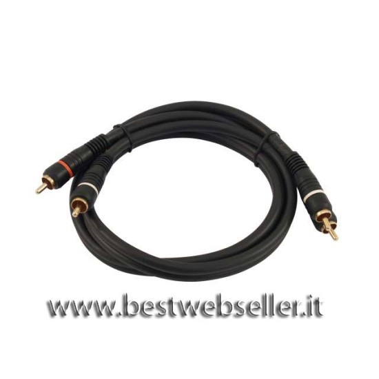 Cavo CC-06 2x2 RCA-plugs 0,6m HighEnd Cavo CC-06 2x2 RCA-plugs 0,6m HighEnd