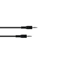 Cavo Audio Stereo Jack 3,5 mm Omnitronic 3,5 m Nero
