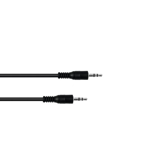 Cavo Audio Stereo Jack 3,5 mm Omnitronic 3,5 m Nero