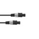 Cavo Altoparlanti OMNITRONIC 2x2,5 mm², 10m, Nero - Connessione Audio Professionale