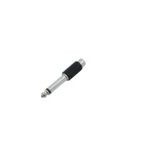 OMNITRONIC Set 10 Adattatori RCA Femmina a Jack Maschio 6,3 mm per Audio Professionale