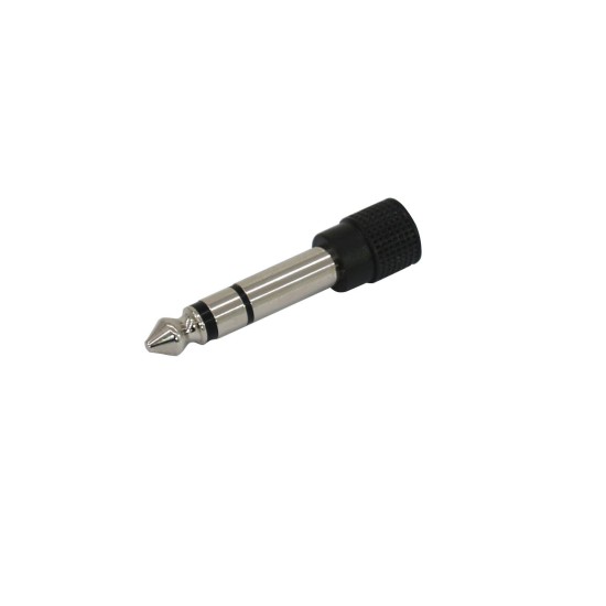 OMNITRONIC Adattatore Audio Stereo 6.35mm Jack Maschio a 3.5mm Femmina - Confezione da 10