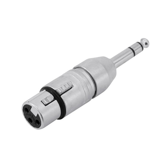 Adattatore Audio Professionale NEUTRIK XLR(F) a Jack Stereo (M) NA3FP - Made in Europe