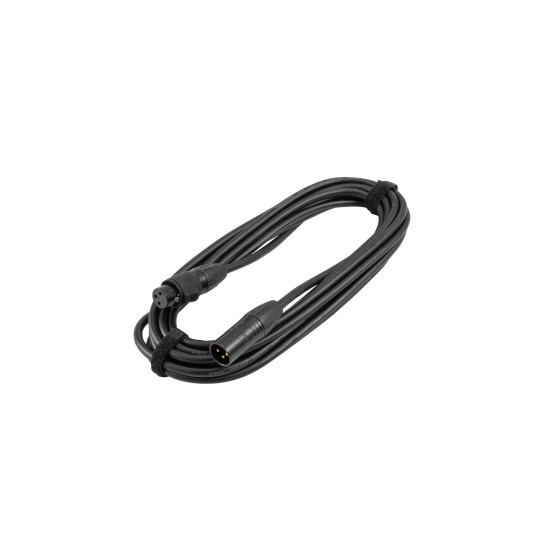 Cavo DMX da Esterno Eurolite SEC-1 IP65 3 Pin 1m Nero