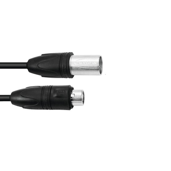 Cavo DMX PSSO 3-pin 15m, Protetto IP65, Nero - Ideale per Uso Esterno Cavo DMX PSSO 3-pin 15m, Protetto IP65, Nero - Ideale per Uso Esterno