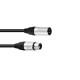 Cavo Microfono XLR 3 Poli 3m Nero Neutrik - Alta Qualità Made in Germany